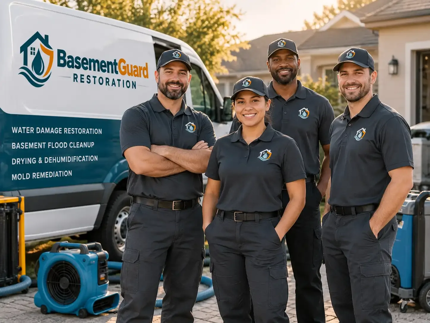 Basement Water Damage Restoration company in Palo, MI